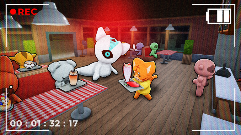 Official Anomaly Cafe CCTV view of the dining room